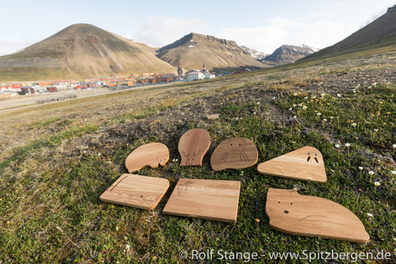 Spitzbergen-Frühstücksbrettchen