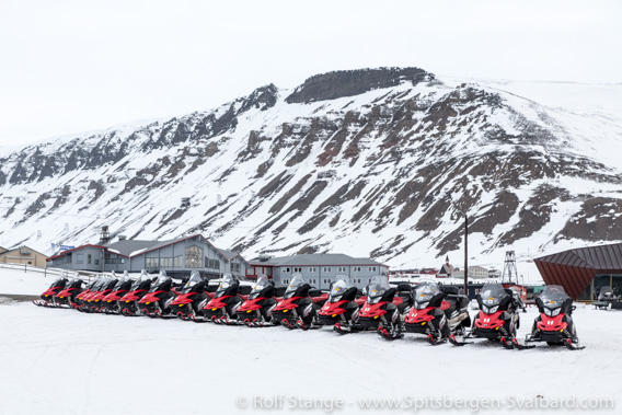 Snow mobiles Longyearbyen, Corona-virus