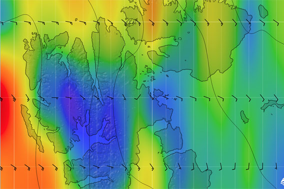 Wetterbericht Spitzbergen