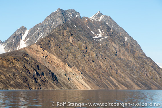 Forkastninger i Fjortende Julibukta