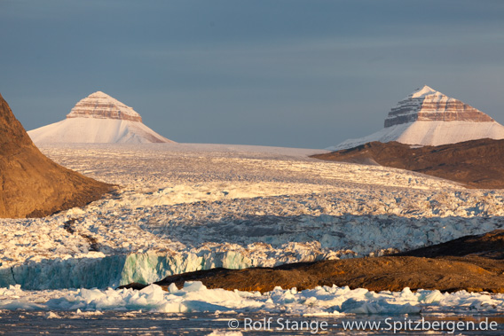 Gletscherfront des Kronebreen, Kongsfjord