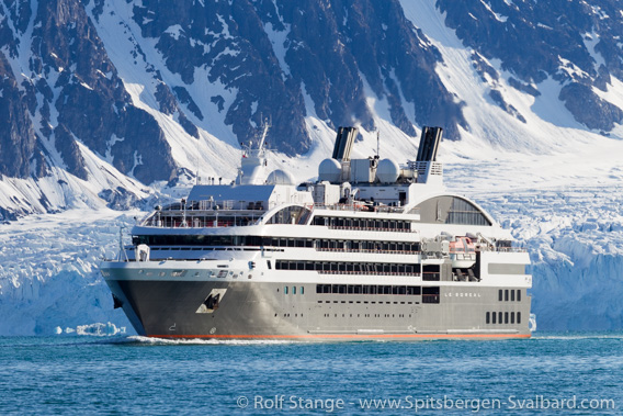 Le Boreal, Spitsbergen