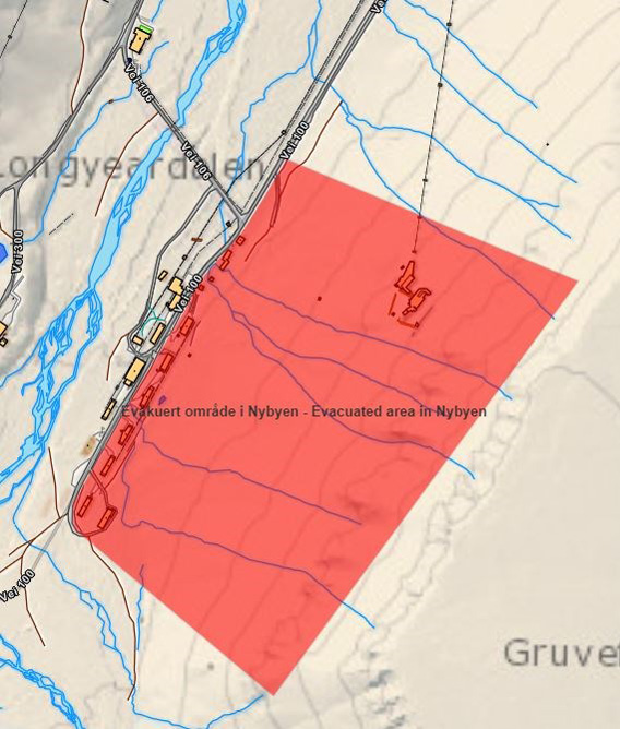 Lawinengefahr: Evakuierungen in Nybyen