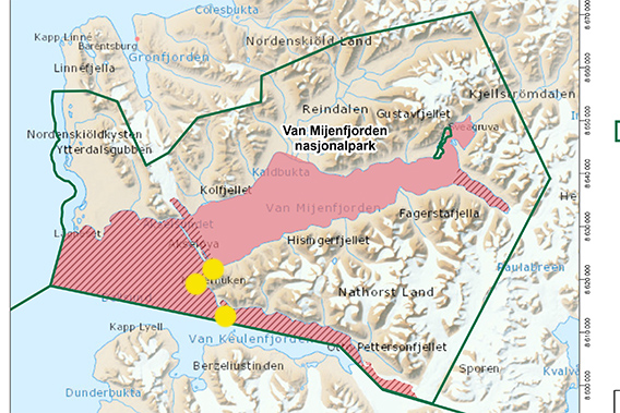 Van Mijenfjord Nationalpark