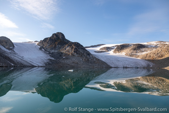 Hamiltonbukta, Raudfjord: schwindende Gletscher