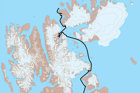 SY Arctica II, Spitzbergen 2021: Karte 3