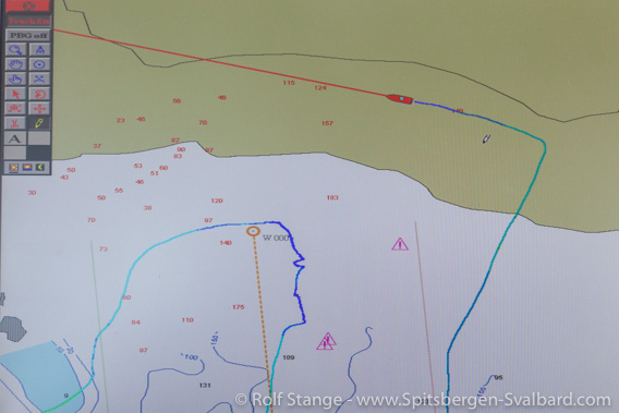 echo sounder, Spitsbergen