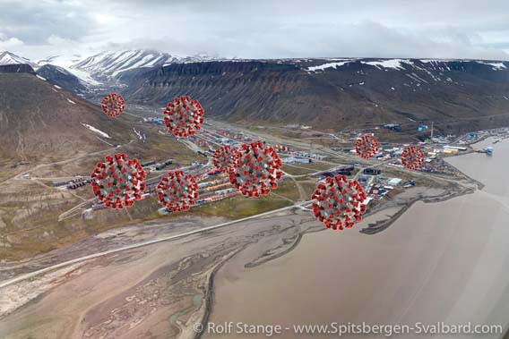 Corona virus, Longyearbyen