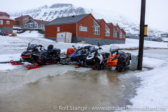 Svalbard: regn og snøsmelting