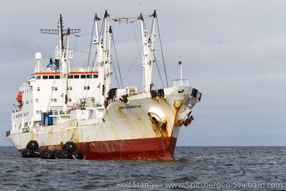 Russian fishing vessel, Barents Sea