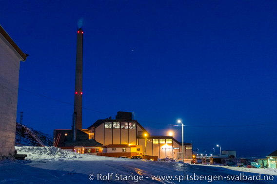 Kullkraftverkstation, Longyearbyen