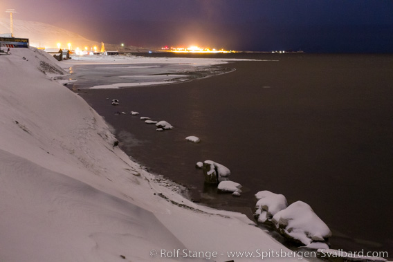 Longyearbyen sewage water treatment, Adventfjord