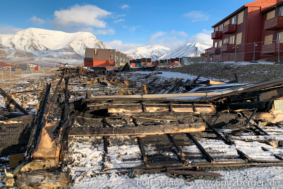 Brand in Longyearbyen