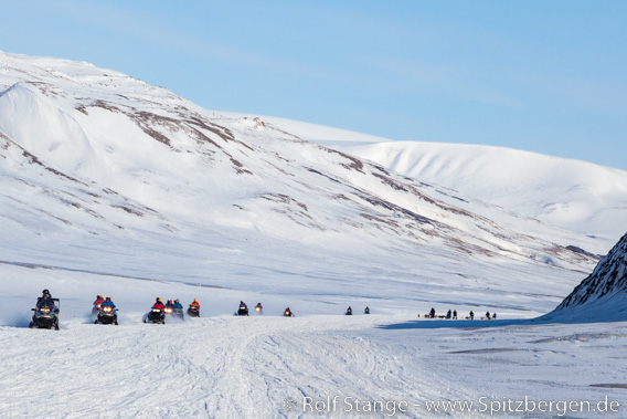 Motorschlittengruppe, Adventdalen