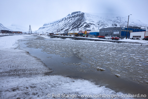 Regn i Longyearbyen, Svalbard