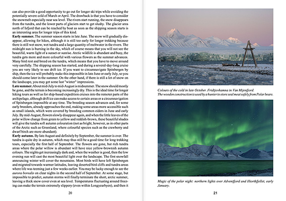 Spitsbergen guidebook, eBook