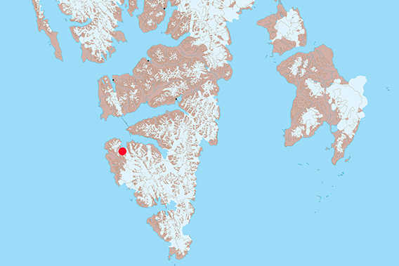 Observatoriefjellet, Map