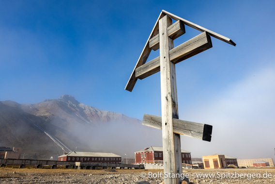 Russisches Kreuz, Pyramiden, Spitzbergen