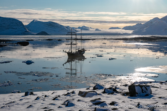 SV Antigua, Spitsbergen 2023, Kongsfjord