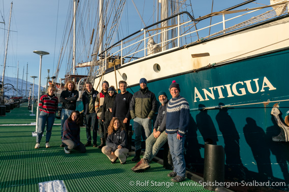 SV Antigua, Spitzbergen 2023, crew