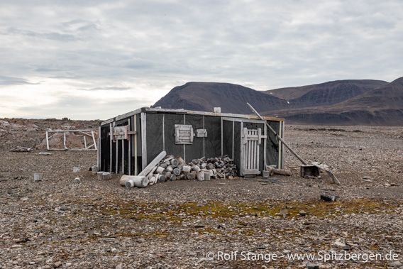 Trapperhütte bei Gråhuken