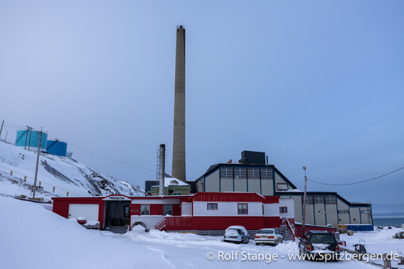 Longyearbyen, Kohlekraftwerk