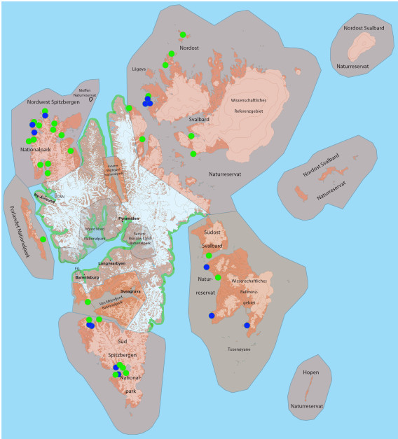 Sperrung Schutzgebiete Spitzbergen