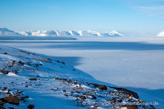 Sassenfjord mit Eis