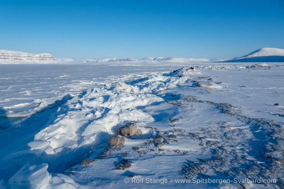 Sassenfjord mit Eis