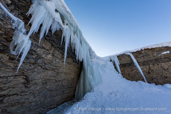Eskerfossen, winter