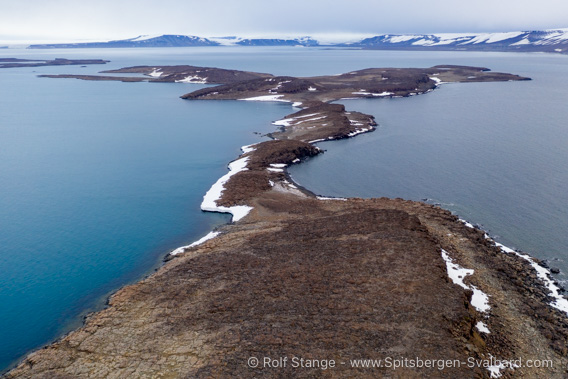 Langeøya, bird's eye perspective