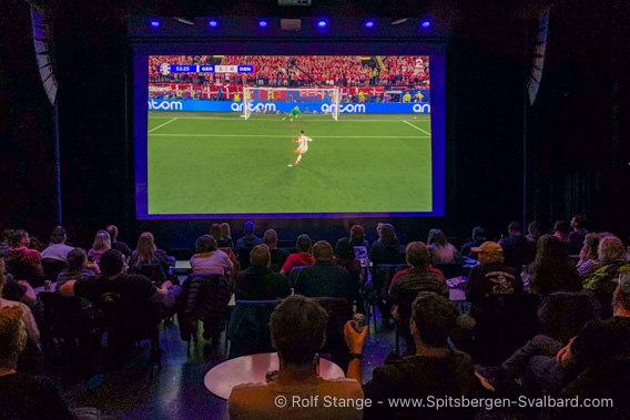 Public viewing, Longyearbyen