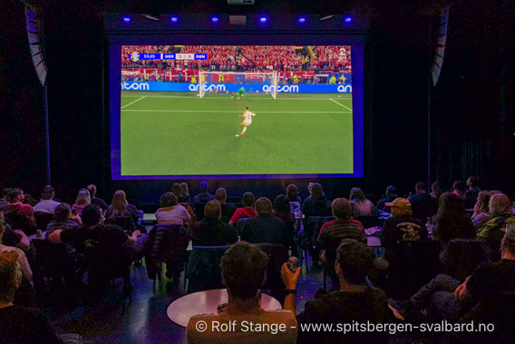 Public viewing, Longyearbyen
