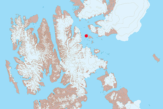 Smittøya, map