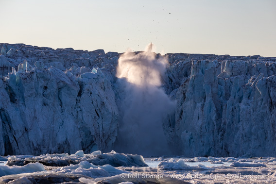 Calving, Borebreen