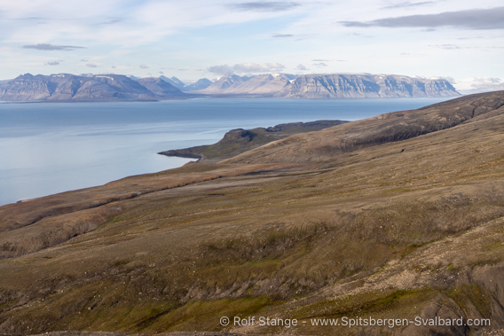 Sassenfjord, view from Deltaneset