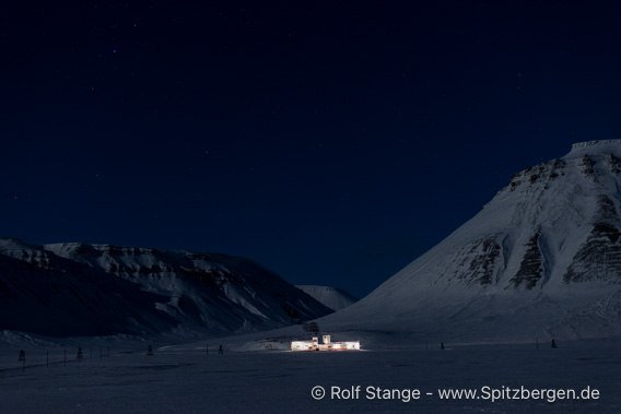 Polarnacht, Adventdalen