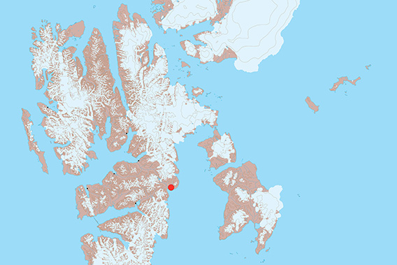 Agardhbukta, Karte