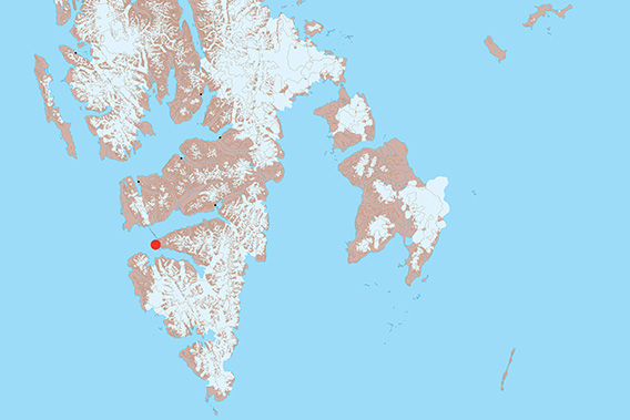 Midterhukhamna, map