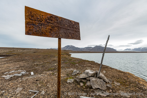 Russian annexation sign, Erdmannflya