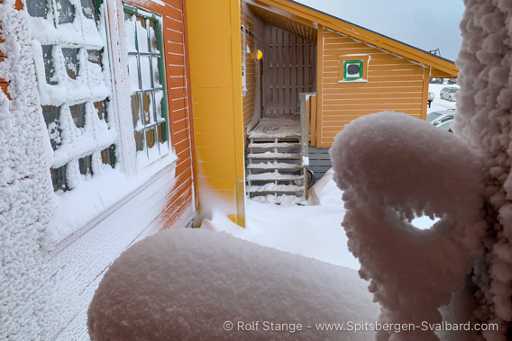 Snow, Longyearbyen