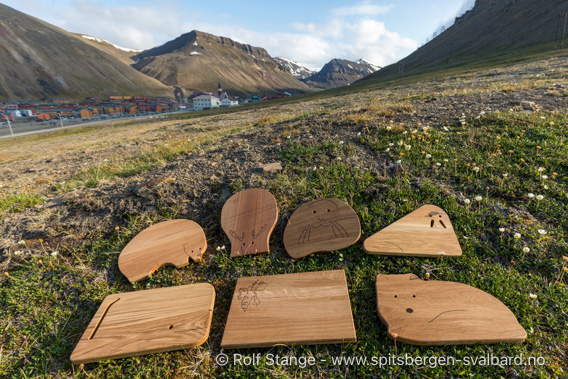 Svalbard-skjærefjøl fra Longyearbyen