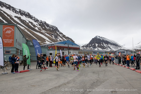 Spitsbergen Marathon, start