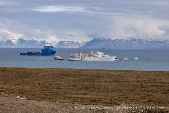 Royal yacht Norge, Adventfjord
